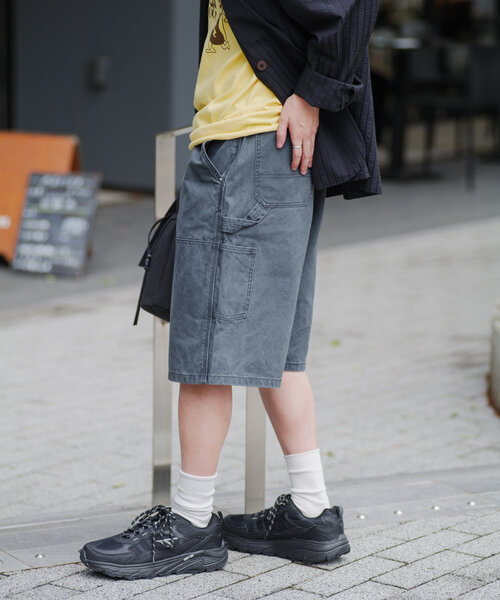 WHIMSIC（ウィムジック）の「【WHIMSIC/新色追加/2サイズ展開】ダブルニーペインターショーツ（その他パンツ・レディース・インディゴブルー/ブラック/チャコールグレー・1/2）」の21枚目の写真