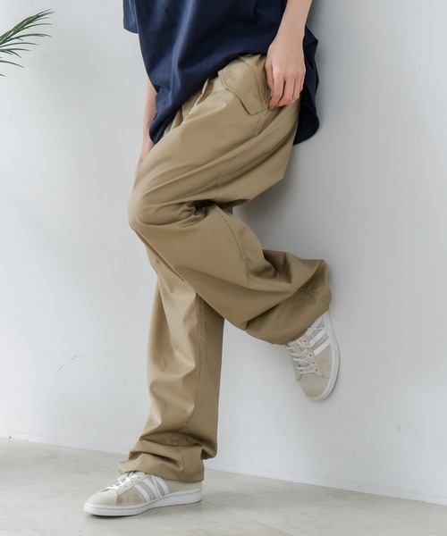 Dickies（ディッキーズ）の「【DICKIES/ディッキーズ】ライトツイルパラシュートパンツ（その他パンツ・メンズ・ブラック/チャコールグレー/ベージュ/グリーン・MEDIUM/LARGE/X-LARGE）」の3枚目の写真