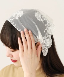 ROOPTOKYO([vgELE)Floral lace scarf/ԕ[X o_i / XJ[t(o_i/XJ[t)