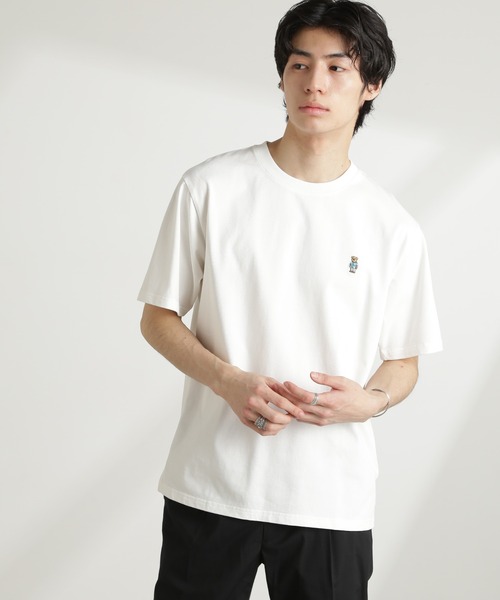 NANO universe(ナノユニバース)の「ナノベアTシャツ 半袖(Tシャツ/カットソー・メンズ・その他4/その他1/その他2/その他3・S/M/L)」の5枚目の写真