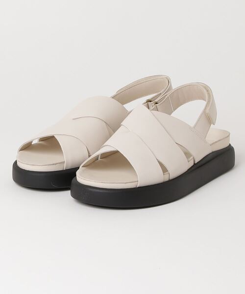 Clarks（クラークス）の「クラークス Aristella Sun アリステラサン  サンダル（サンダル・レディース・クリーム/ブラック・50/40/35/45/30/55）」の5枚目の写真