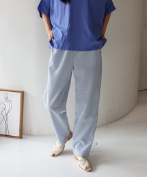 ストライプテーパードパンツ