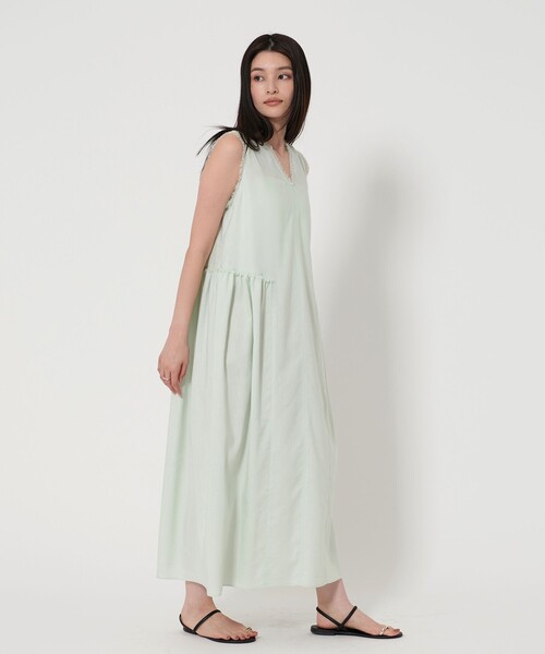 セール】＜EMMEL REFINES＞EM フリンジコクーン 2WAY ワンピース