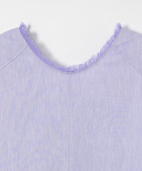 EMMEL REFINES(エメルリファインズ)の「<EMMEL REFINES>EM フリンジコクーン 2WAY ワンピース(ワンピース・レディース・ライラック/ブラック/ライム・M/S)」の4枚目の写真