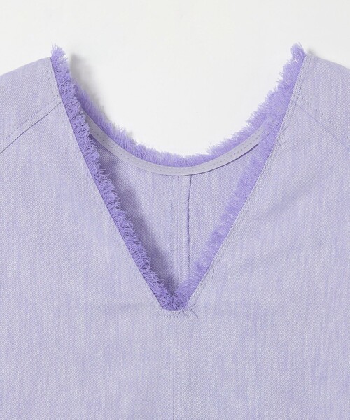 EMMEL REFINES(エメルリファインズ)の「<EMMEL REFINES>EM フリンジコクーン 2WAY ワンピース(ワンピース・レディース・ライラック/ブラック/ライム・M/S)」の8枚目の写真