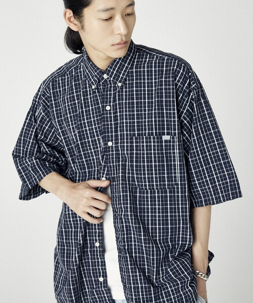 ブラウス シャツ NAUTICA/ノーティカ ダメージチェックシャツ レディース FREAK'S STORE ブラウス シャツ NAUTICA/ノーティカ ダメージ
