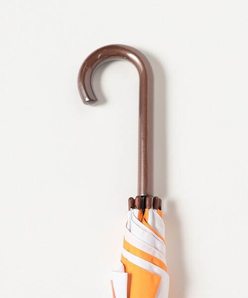 BEAMS BOY(ビームスボーイ)の「晴雨兼用 プリント 長傘(長傘・レディース・オリーブ/オレンジ・ONE SIZE)」の4枚目の写真