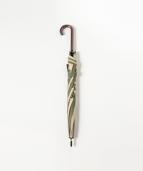 BEAMS BOY(ビームスボーイ)の「晴雨兼用 プリント 長傘(長傘・レディース・オリーブ/オレンジ・ONE SIZE)」の8枚目の写真