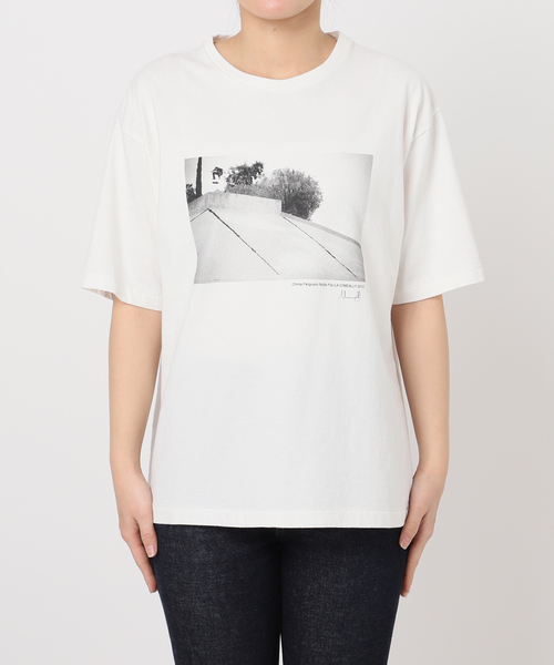 新品　FRAMeWORK MikeOMeally PHOTO Tシャツ セール】MikeOMeally PHOTO Tシャツ（Tシャツ/カットソー