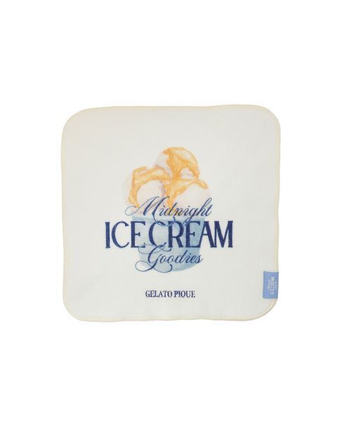 ジェラピケ★【gelato pique】ロゴハンドタオル タオルハンカチ セール】【COOL COLLECTION】ICEハンドタオル（ハンカチ/ハンド