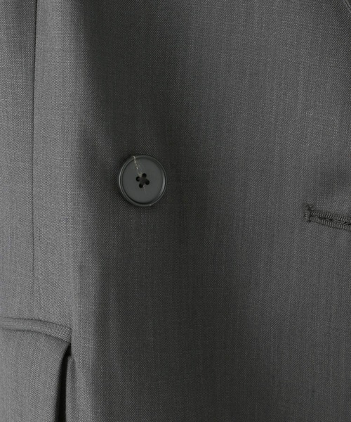 HARE メランジダブルジャケット Mサイズ グレー