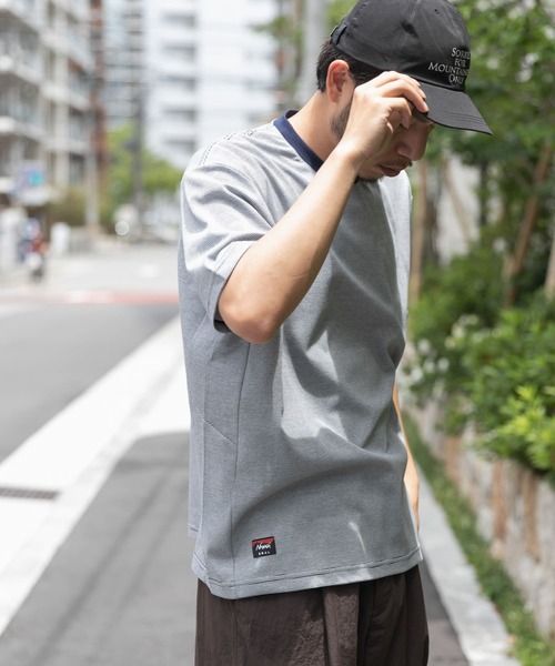 セール】『吸水速乾 / 別注』NANGA×EKAL ボーダーTシャツ（T