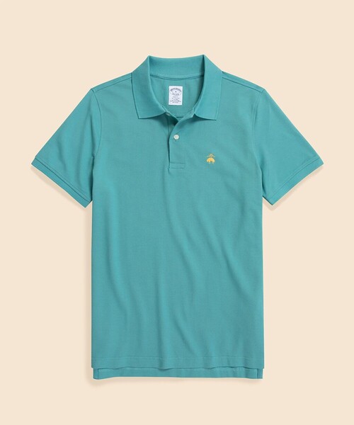 ②Brooks Brothers ポロシャツ S/F ブルー・マルチ　半額以下 ②Brooks Brothers ポロシャツ S/F ブルー・マルチ 半額以下
