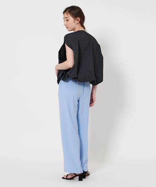 UNITED ARROWS（ユナイテッドアローズ）の「チェックタフタ スリットスリーブ ブルゾン（その他トップス・レディース・ネイビー/ブラック・FREE）」の5枚目の写真