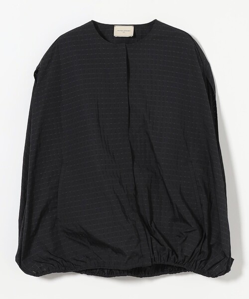 UNITED ARROWS（ユナイテッドアローズ）の「チェックタフタ スリットスリーブ ブルゾン（その他トップス・レディース・ネイビー/ブラック・FREE）」の22枚目の写真