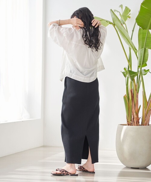 coen(コーエン)の「シャーベットコットン半袖シャツ(シャツ/ブラウス・レディース・オフホワイト/ライトブルー/その他1/その他2/その他3・M/L)」の11枚目の写真