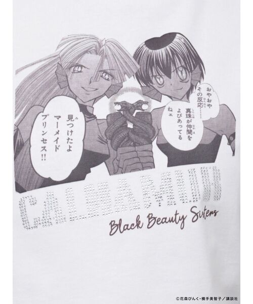 CALNAMUR（カルナムール）の「【ぴちぴちピッチコラボ】ブラックビューティーシスターズTシャツ（Tシャツ/カットソー・レディース・ホワイト/レッド/ブラック・FREE）」の4枚目の写真