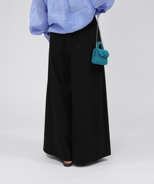 BABYLONE（バビロン）の「ダンプタックワイドパンツ（その他パンツ・レディース・ベージュ/ブラック・36inch/38inch）」の19枚目の写真