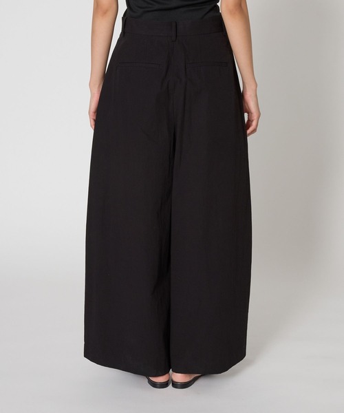 BABYLONE（バビロン）の「ダンプタックワイドパンツ（その他パンツ・レディース・ベージュ/ブラック・36inch/38inch）」の7枚目の写真