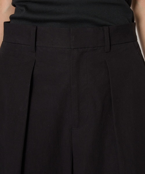 BABYLONE（バビロン）の「ダンプタックワイドパンツ（その他パンツ・レディース・ベージュ/ブラック・36inch/38inch）」の10枚目の写真