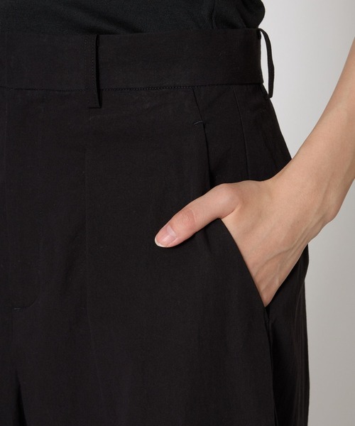 BABYLONE（バビロン）の「ダンプタックワイドパンツ（その他パンツ・レディース・ベージュ/ブラック・36inch/38inch）」の11枚目の写真