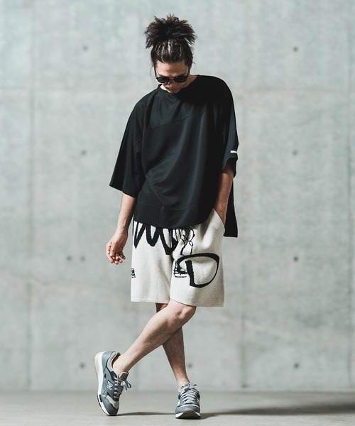 GLIMCLAP(グリムクラップ)の「mt9701- Thermal fabric T-shirt Tシャツ(Tシャツ/カットソー・メンズ・ブラック/ホワイト・S/M/L)」の9枚目の写真