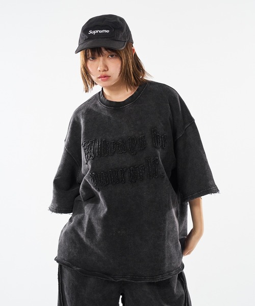 kutir（クティール）の「VINTAGE LIKE TEE／ヴィンテージライクTEE(SETUP着用可能)（Tシャツ/カットソー・メンズ・グレー/レッド/ブルー/ブラウン/ブラック/レッド系/ブラック系・MEDIUM/LARGE）」の12枚目の写真