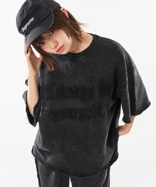 kutir（クティール）の「VINTAGE LIKE TEE／ヴィンテージライクTEE(SETUP着用可能)（Tシャツ/カットソー・メンズ・グレー/レッド/ブルー/ブラウン/ブラック/レッド系/ブラック系・MEDIUM/LARGE）」の11枚目の写真