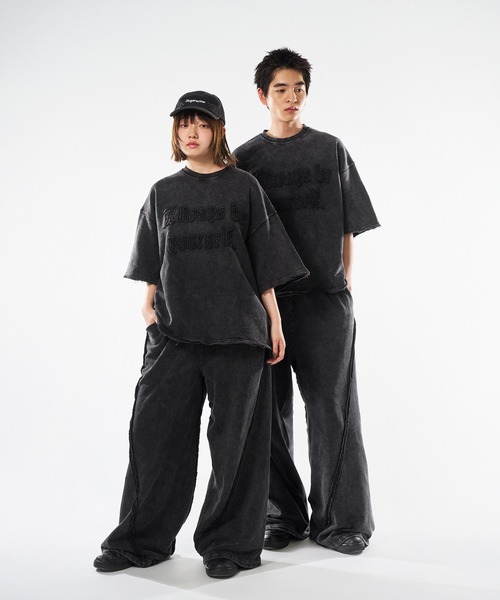 kutir（クティール）の「VINTAGE LIKE TEE／ヴィンテージライクTEE(SETUP着用可能)（Tシャツ/カットソー・メンズ・グレー/レッド/ブルー/ブラウン/ブラック/レッド系/ブラック系・MEDIUM/LARGE）」の10枚目の写真