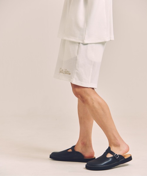 GALLIS ADDICTION(ガリスアディクション)の「GA 切替PLEATS-SHORTS(その他パンツ・メンズ・ホワイト/ブラック・M/L)」の8枚目の写真