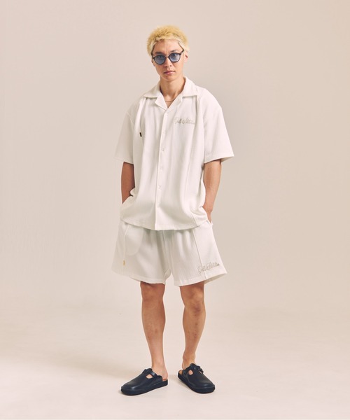 GALLIS ADDICTION(ガリスアディクション)の「GA 切替PLEATS-SHORTS(その他パンツ・メンズ・ホワイト/ブラック・M/L)」の16枚目の写真