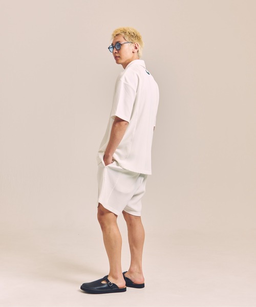 GALLIS ADDICTION(ガリスアディクション)の「GA 切替PLEATS-SHORTS(その他パンツ・メンズ・ホワイト/ブラック・M/L)」の17枚目の写真