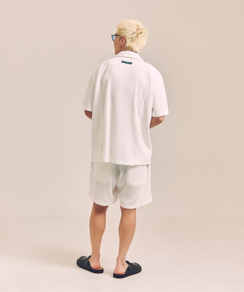 GALLIS ADDICTION(ガリスアディクション)の「GA 切替PLEATS-SHORTS(その他パンツ・メンズ・ホワイト/ブラック・M/L)」の20枚目の写真