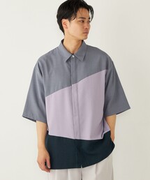 セール】SHIPS×CORNERWEAR: アメリカ製 シャンブレー オープンカラー