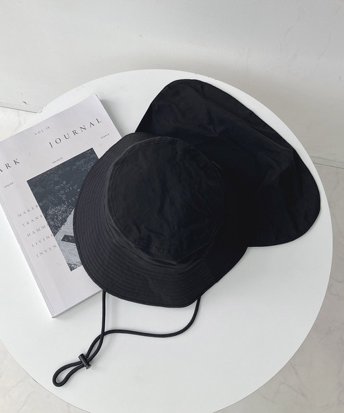 撥水冷感 紫外線防止 サンシェード付きUVハット（ハット）｜AS KNOW AS