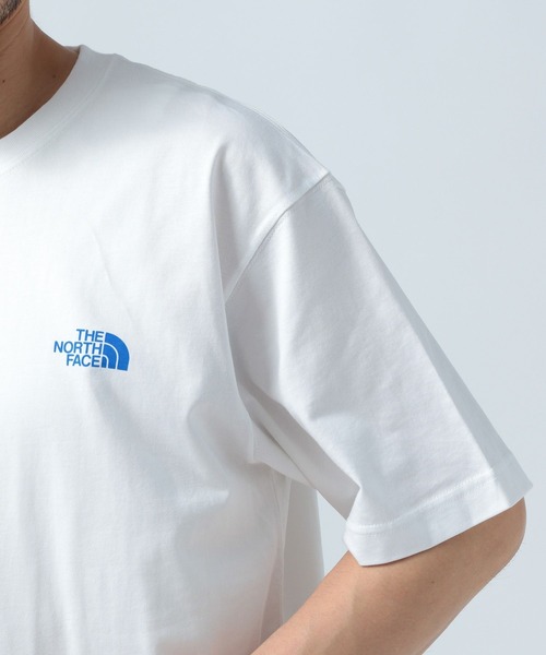 アンサー4 Tシャツ ホワイト エルドレッソ OMM ノースフェイス 山と道 THE NORTH FACE S/S Colored Square Logo Tee ホワイト×ガイザー