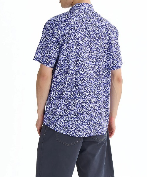 RVCA(ルーカ)の「RVCA メンズ 【JESSE BARBA】 BARBA ROSES SS 半袖シャツ 【2025年夏モデル】/ルーカJESSE BARBAコラボ総柄半袖シャツ(シャツ/ブラウス・メンズ・ラベンダー・SMALL/MEDIUM/LARGE/X-LARGE)」の2枚目の写真