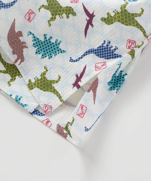 SLAP SLIP(スラップスリップ)の「【お揃い】モチーフ総柄甚平(80~130cm)(浴衣・キッズ・ブルー系その他2/ホワイト系その他/ブルー系その他・100cm/110cm/90cm/80cm/130cm/120cm)」の14枚目の写真
