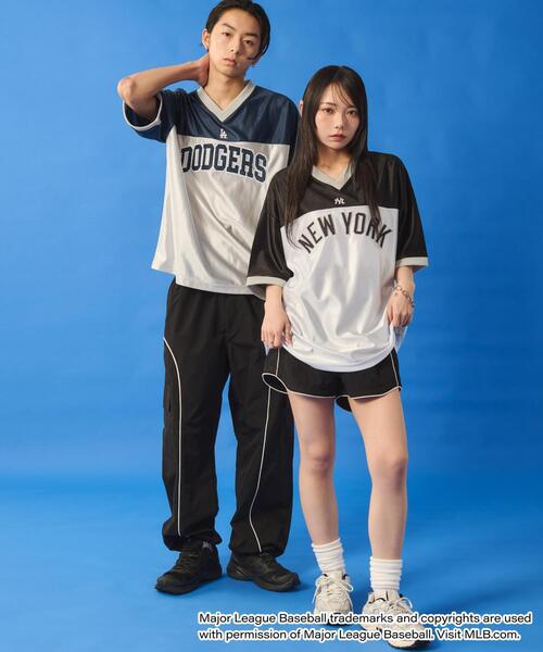 セール】∴WEGO/【25年春夏新作】MLB別注メッシュゲーム