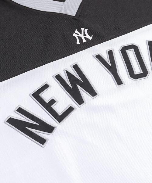 MLB（メジャーリーグベースボール）の「∴WEGO/【25年春夏新作】MLB別注メッシュゲームグラフィックT（Tシャツ/カットソー・メンズ・ブルー系その他/ブラック系その他/ブラウン系その他・MEDIUM/LARGE）」の22枚目の写真