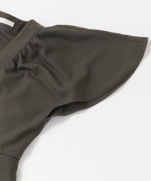 F by ROSSO(エフバイロッソ)の「F by ROSSO フレアスリーブオールインワン(サロペット/オーバーオール・レディース・チャコールグレー/カーキ・36/38)」の20枚目の写真