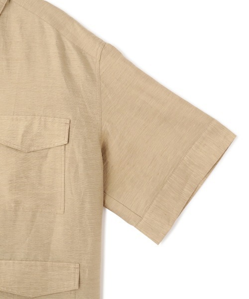 ETRE TOKYO(エトレトウキョウ)の「リネンシアーワークシャツ(シャツ/ブラウス・レディース・ホワイト/ベージュ/ブラック・FREE)」の9枚目の写真