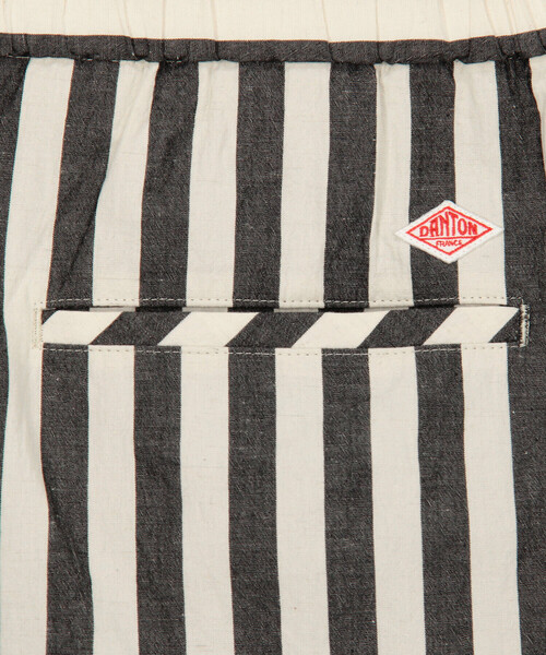 DANTON(ダントン)の「【STORE EXCLUSIVE】WOMEN'S COTTON LINEN WASHER PAJAMA SHORTS(その他パンツ・レディース・ホワイト系その他5/ベージュ系その他・36/38)」の4枚目の写真