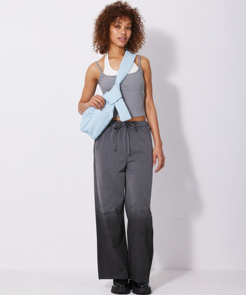 FIG&VIPER（フィグアンドバイパー）の「キルティングBIGショルダーバッグ（ショルダーバッグ・レディース・ブラック/ライトブルー・FREE）」の5枚目の写真