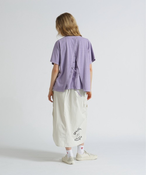 AVIREX（アヴィレックス）の「FLYING TIGERS PRINT SKIRT/フライングタイガープリントスカート（スカート・レディース・ブラック/アイボリー/ライム・F）」の12枚目の写真