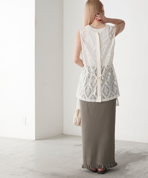 MARIさま専用　NINE レース　ジレ 5089yndzk_2403_1_i_08.jpg