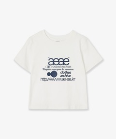 aeae Tシャツ WEB LOGO T-SHIRTS（Tシャツ/カットソー）｜aeae