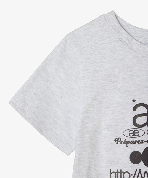 AEAE WEB LOGO CROP T-SHIRTS アイボリー 韓国 AEAE WEB LOGO CROP T-SHIRTS アイボリー 韓国