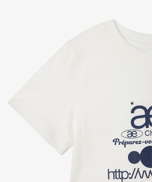 WEB LOGO CROP T-SHIRTS（Tシャツ/カットソー）｜aeae