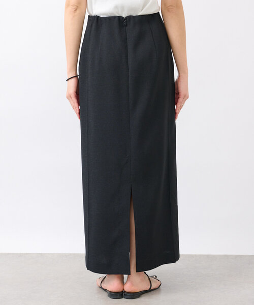 RIVE DROITE(リヴドロワ)の「【接触冷感/ウォッシャブル】ピンタックナロースカート(スカート・レディース・オフホワイト/ブラック/ベージュ・38/36)」の22枚目の写真